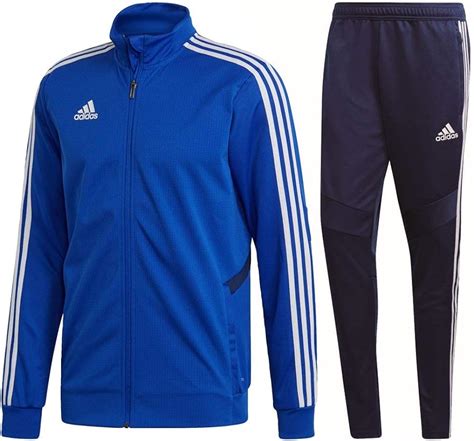 weiß blauer adidas anzug|Blaue Trainingsanzüge .